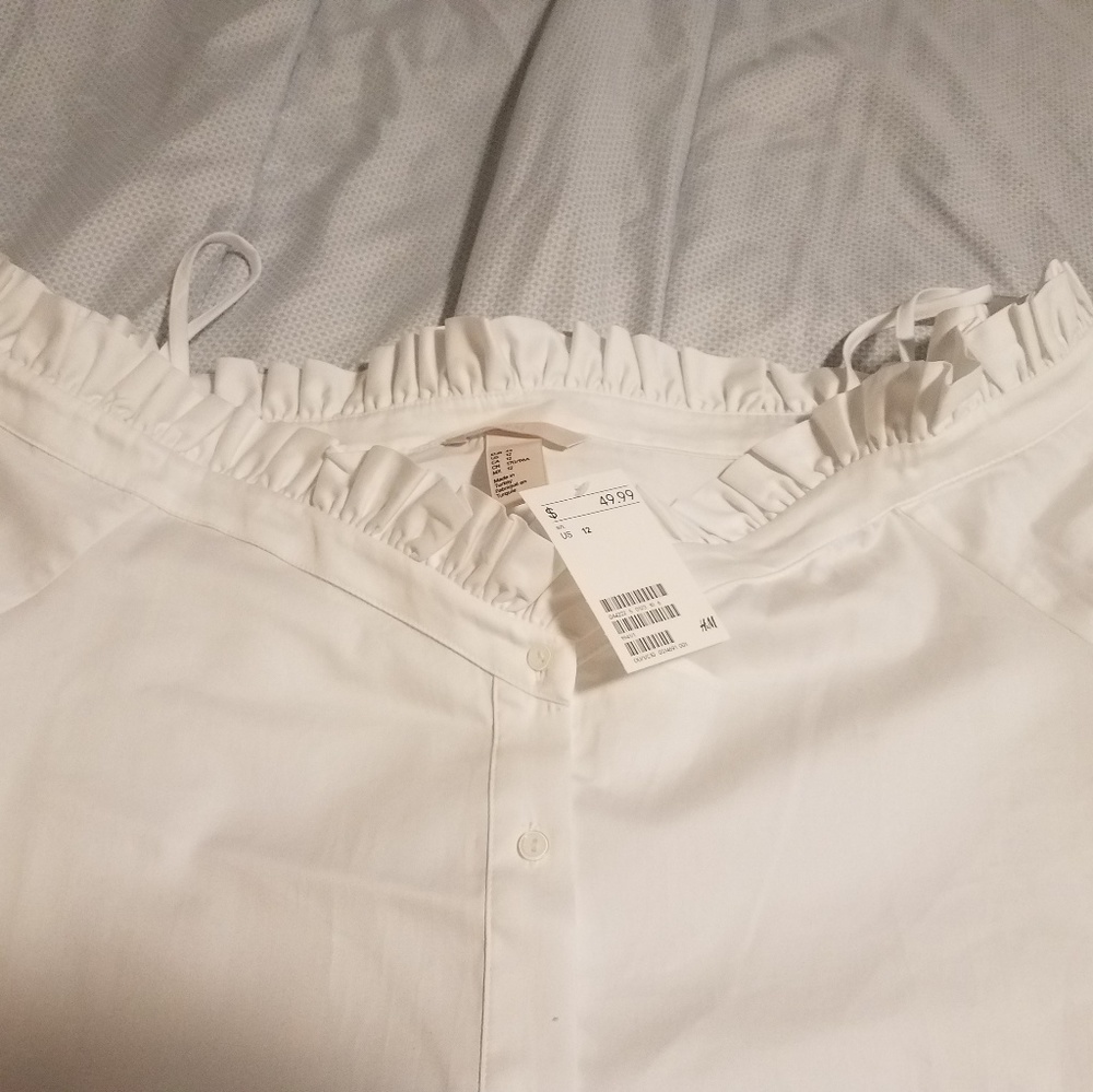 White off shoulder blouse